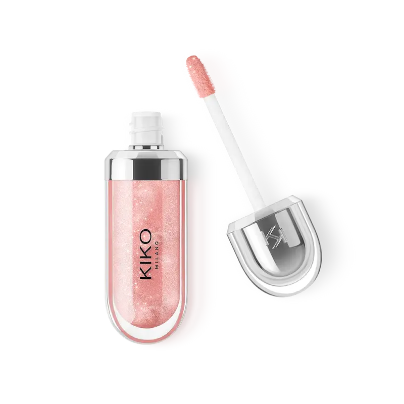 لیپ‌گلاس کیکو KIKO شماره 31 – رنگ Pearly Shell | براق‌کننده لب با جلوه صدفی روشن و طبیعی