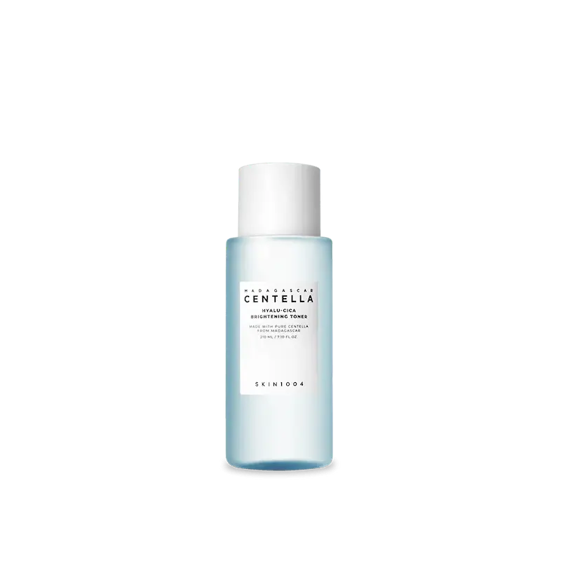 تونر روشن‌کننده و آبرسان SKIN1004 Centella Hyalu-Cica Brightening Toner | لایه‌برداری ملایم + آبرسانی عمیق