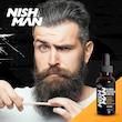روغن ریش و سبیل نیشمن Gold One | نرم‌کننده و تقویت‌کننده