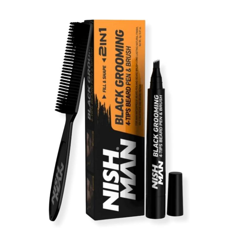 قلم پرکننده و پوشاننده ریش نیشمن | ایجاد ظاهر طبیعی