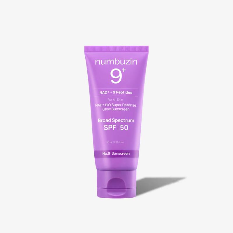 ضد آفتاب نامبوزین شماره 9+ | SPF 50 | آبرسان و درخشان‌کننده پوست
