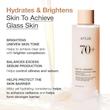 تونر شیری برنج آنوا | ANUA Rice 70 Glow Milky Toner