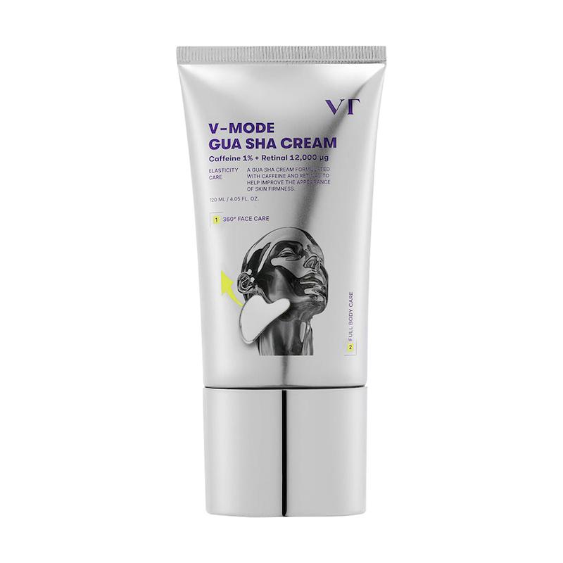 کرم گواشا ضد چروک و سفت‌کننده VT V-Mode ساخت VT Cosmetics – تیوب نقره‌ای