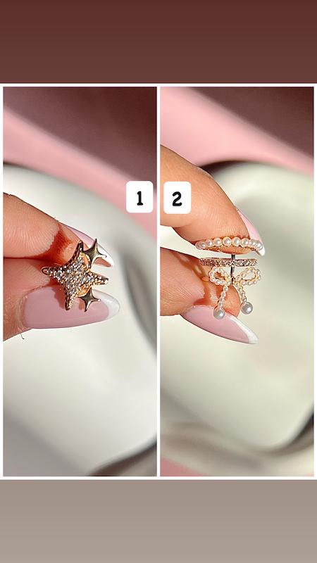 ایرکاف نگینی کیوت طلایی