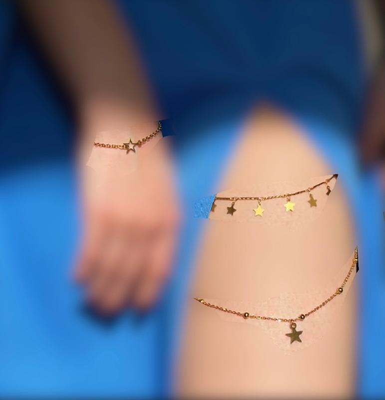 زنجیرران ستاره ای و دستبند ستاره جدا