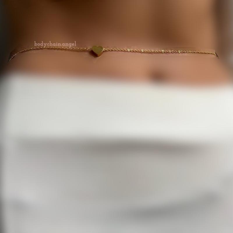 زنجیر شکم تک قلب / زنجیر کمر استیل