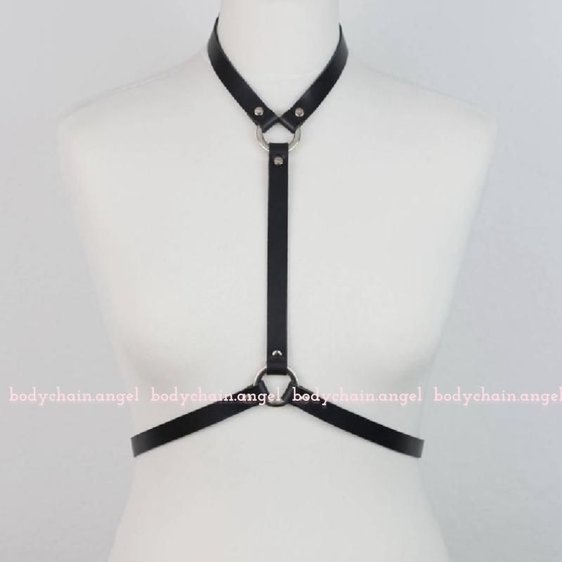 هارنس ساده بدن چرم فانتزی