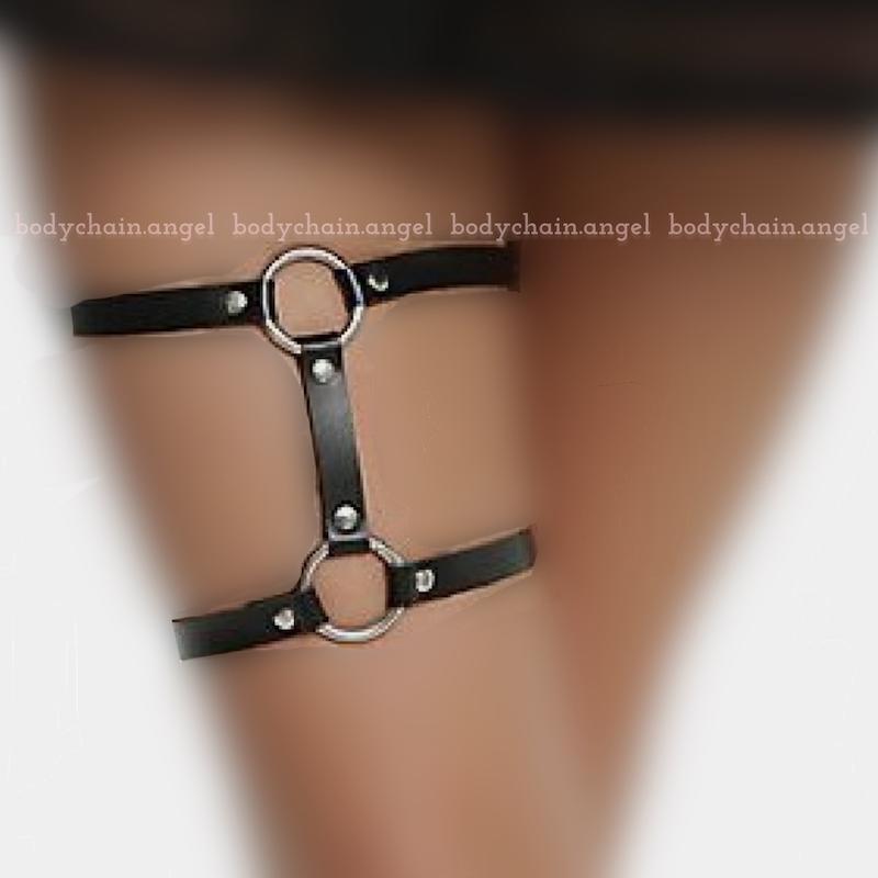 رانبند چرم / ران بند گارتر فانتزی