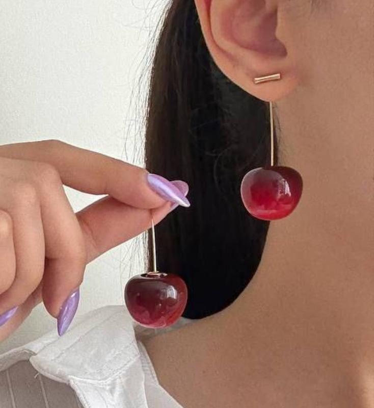گوشواره گیلاس و آلبالو 🍒