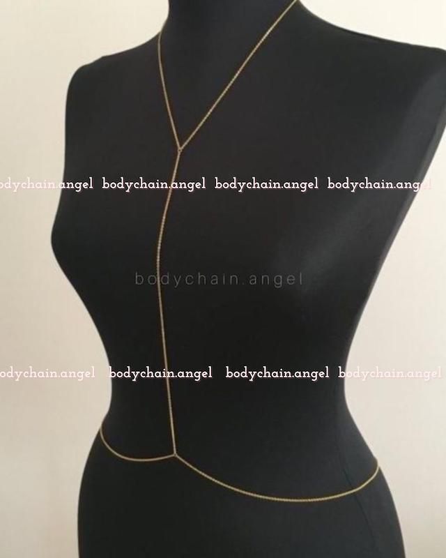 زنجیر بدن ساده استیل