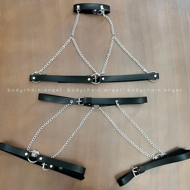 ست هارنس و گارتر زنجیری