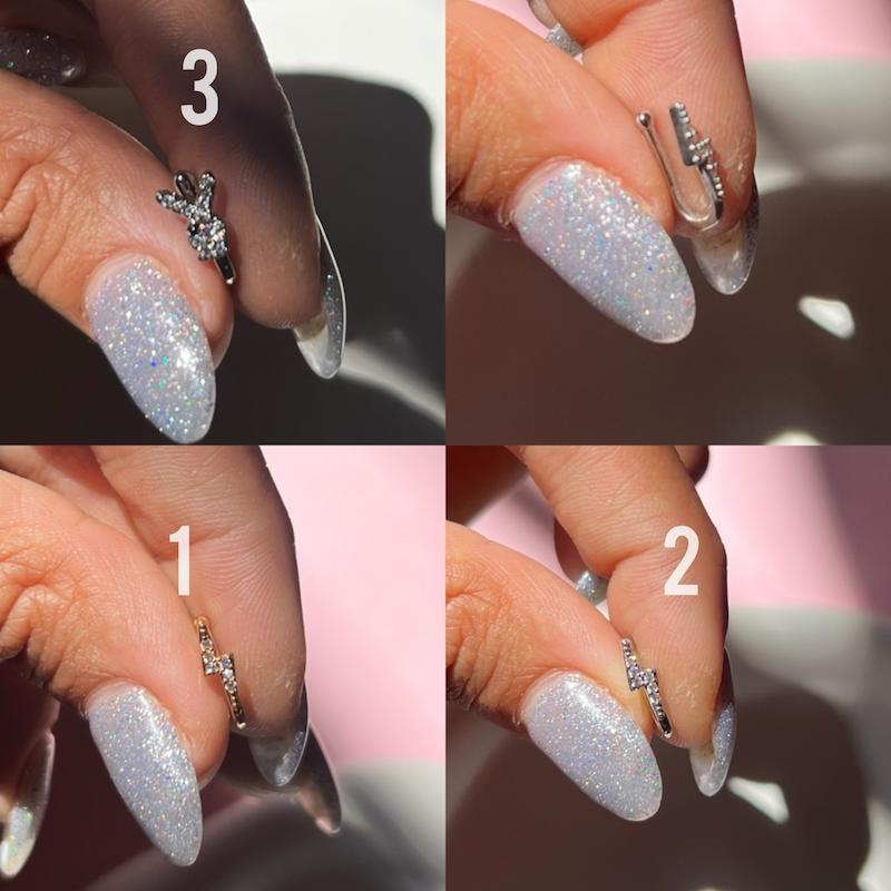 پیرسینگ فیک بینی رعدو برق و پلی بوی