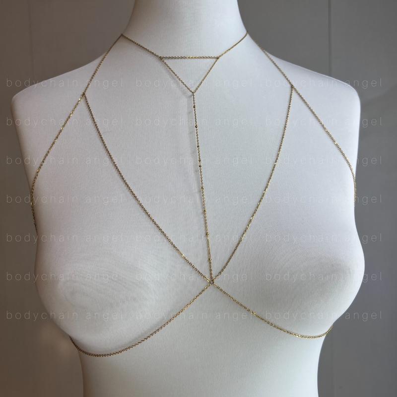 زنجیربدن / زنجیرسینه مثلثی گویی