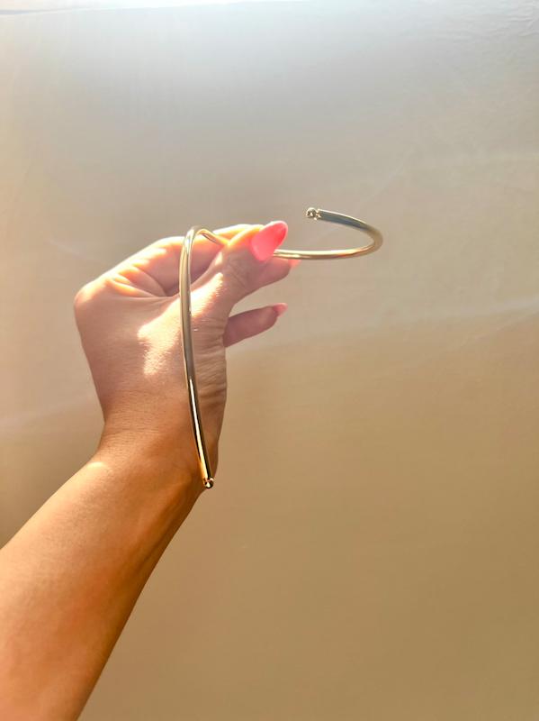 بازوبند طلایی و نقره ای