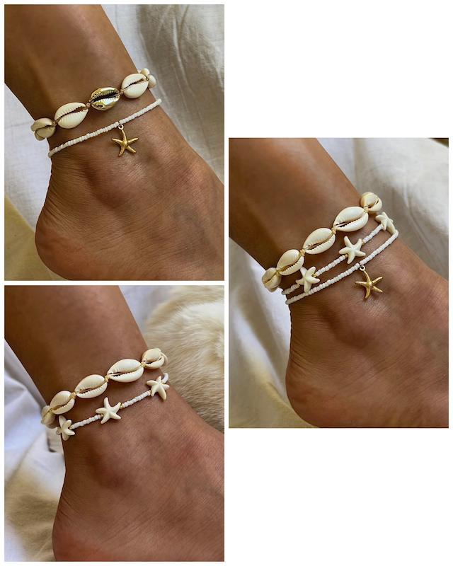 پابند صدفی ستاره