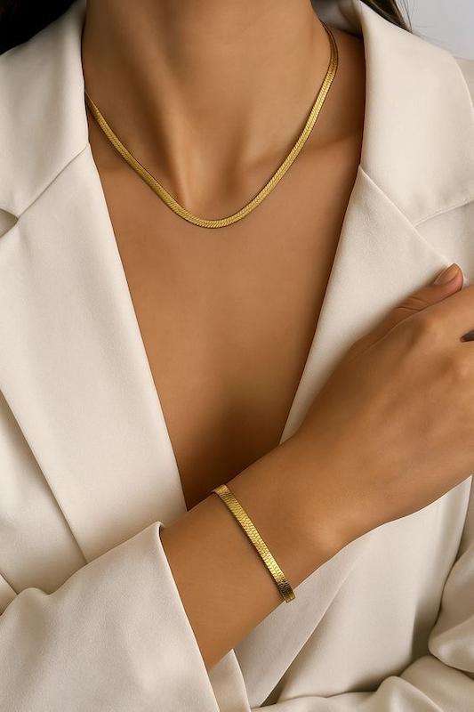 ست گردنبند و دستبند ماری « هرینگبون»