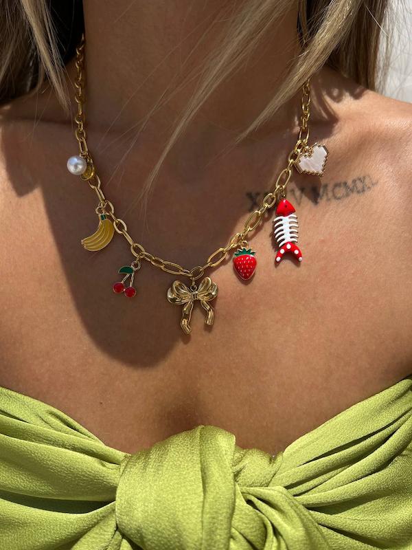 گردنبند پاپیون قرمز