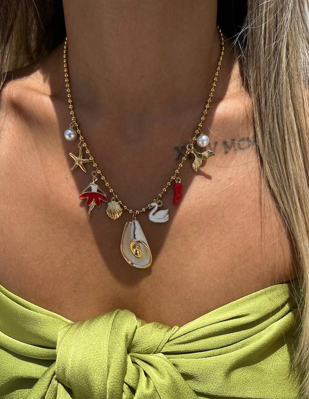 گردنبند صدفی بالرین