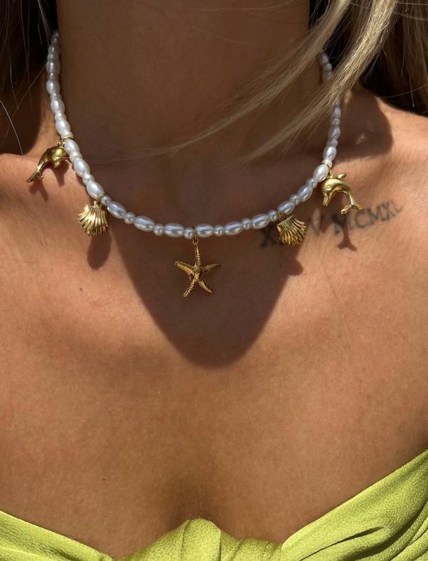 گردنبند مروارید دریایی