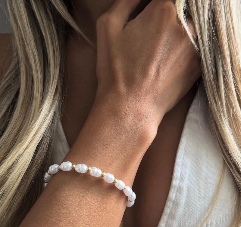 دستبند مرواریدی