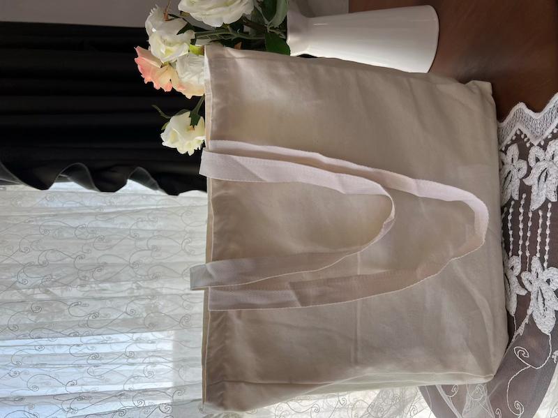 ساک پارچه ای دولایه زیپ دار
