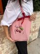 توت بگ (ساک پارچه ای) چهار خونه cherry