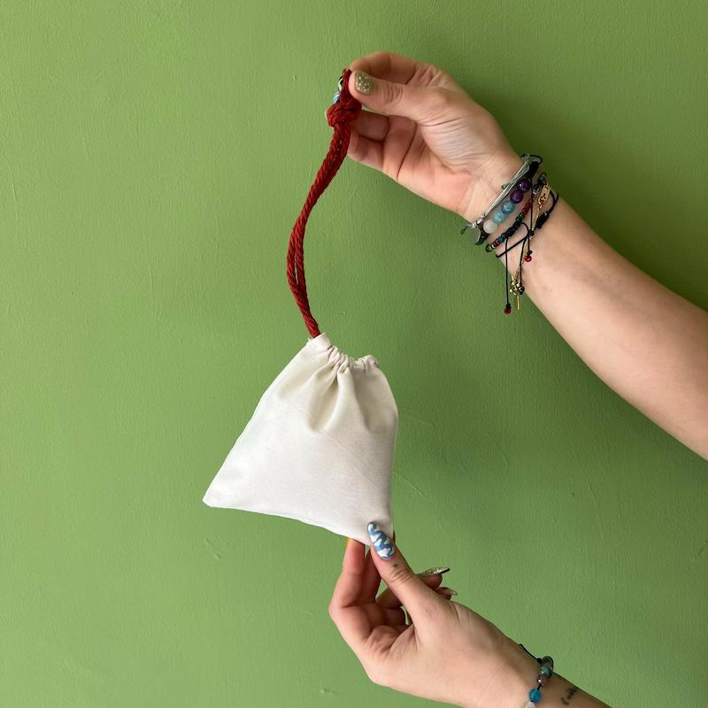 پک ۶ عددی کیسه جمع شو بند قرمز