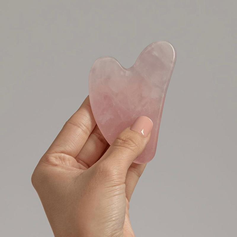 گواشا سنگ رُز کوارتز