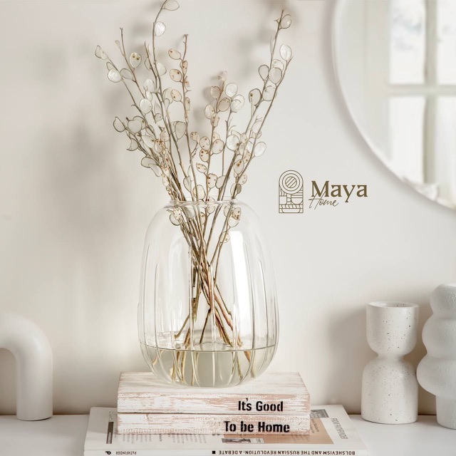 گلدان شیشه ایی لاین 