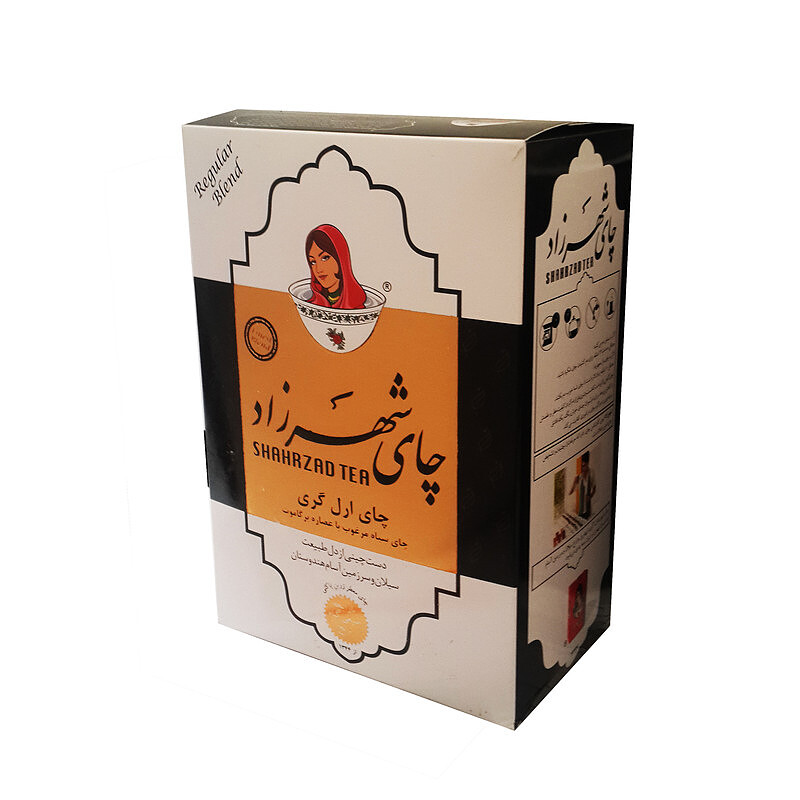 چای 400گرم عطری شهرزاد بسته 1عددی