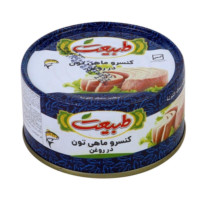 کنسرو تن ماهی طبیعت 180 گرم
