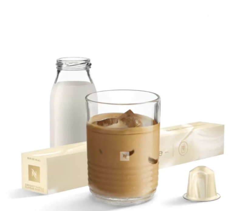 کپسول قهوه نسپرسو اورجینال کوکونات وانیلی Coconut Vanilla Flavour Over Ice