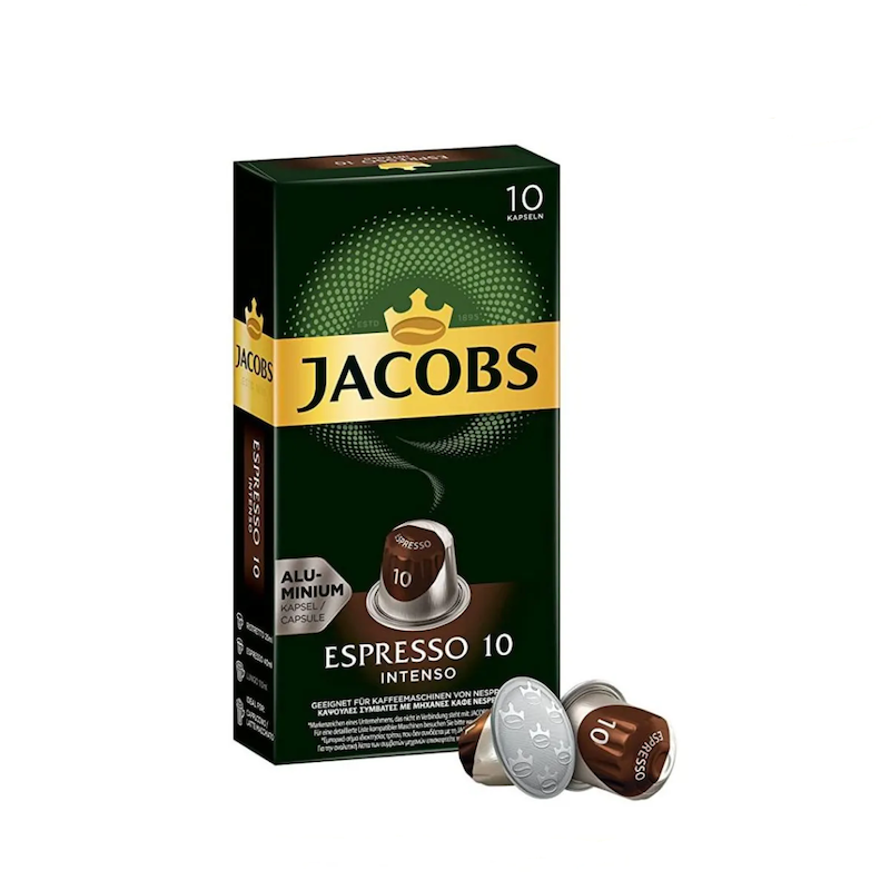 کپسول قهوه نسپرسو جاکوبز مدل اسپرسو اینتنسو Espresso Intenso 10