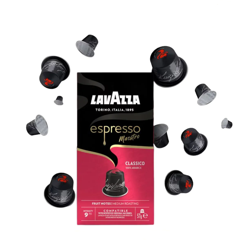 کپسول قهوه نسپرسو لاوازا مدل ماسترو کلاسیکو Espresso Maestro Classico