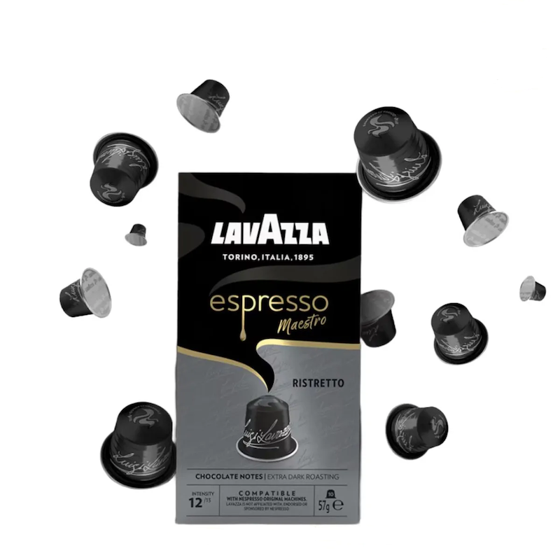 کپسول قهوه نسپرسو لاوازا مدل ماسترو ریستریتو Espresso Maestro Ristretto