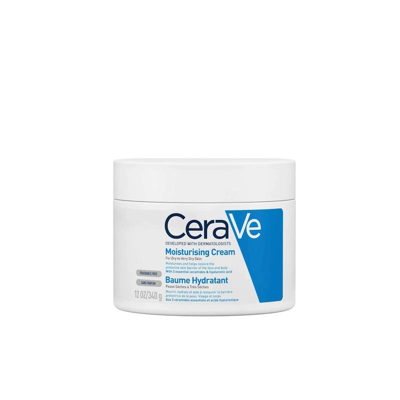 کرم مرطوب کننده سراوی CERAVE حجم 340 گرم | مناسب پوست خشک و بسیار خشک