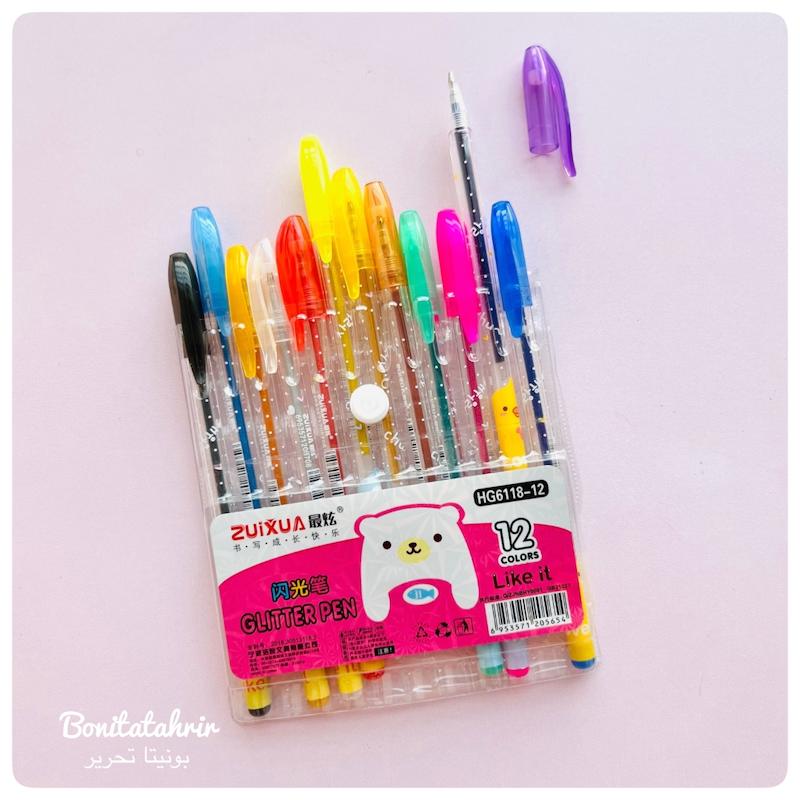 خودکار اکلیلی ۱۲ رنگ 