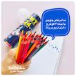 مدادرنگی KMT جعبه لوله‌ای ۲۴ رنگ طرح فضانورد و پری دریایی