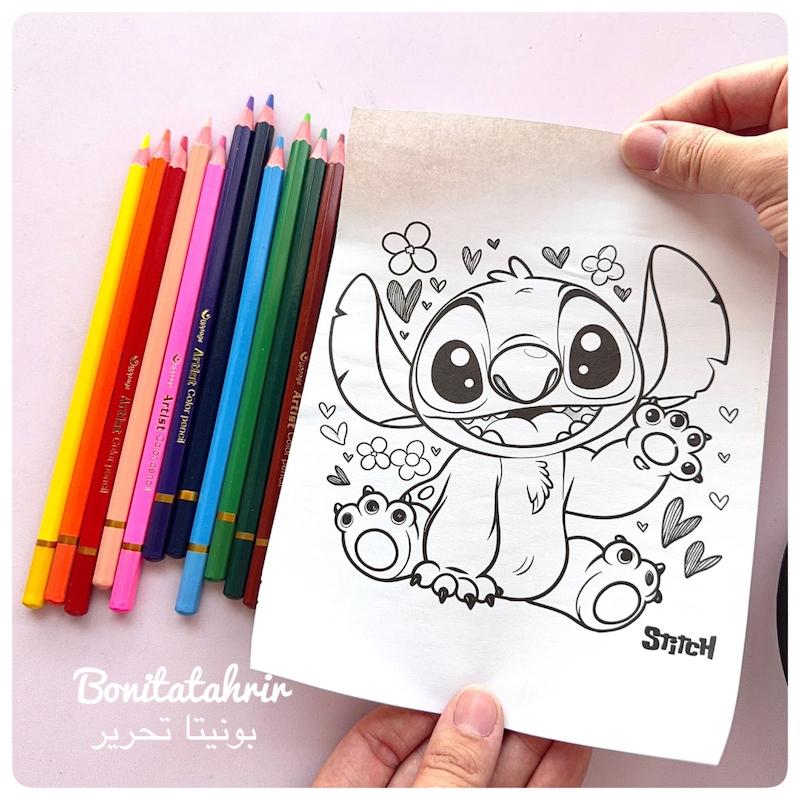 مدادرنگی ۱۲ رنگ لوله فلزی استیج