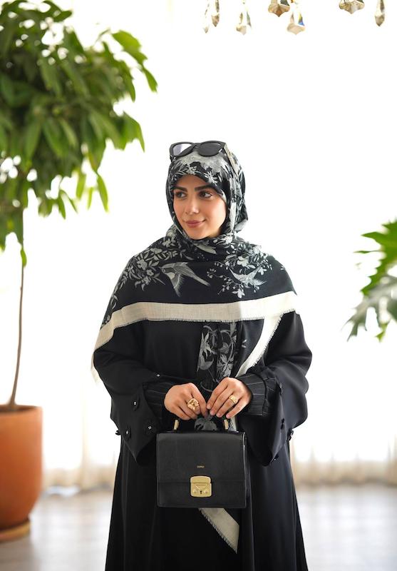 عبا کرپ آستین دیپلمات