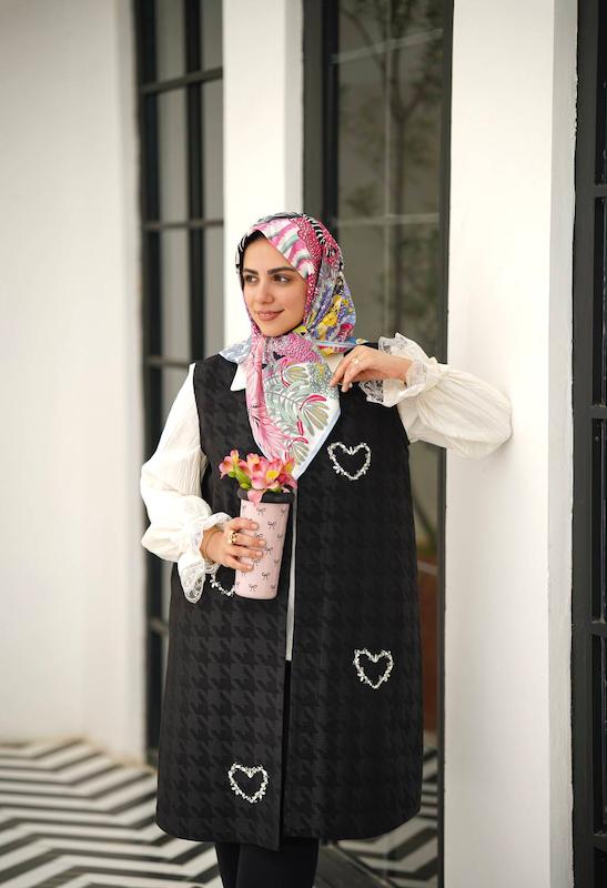 وست قلب سفید🤍