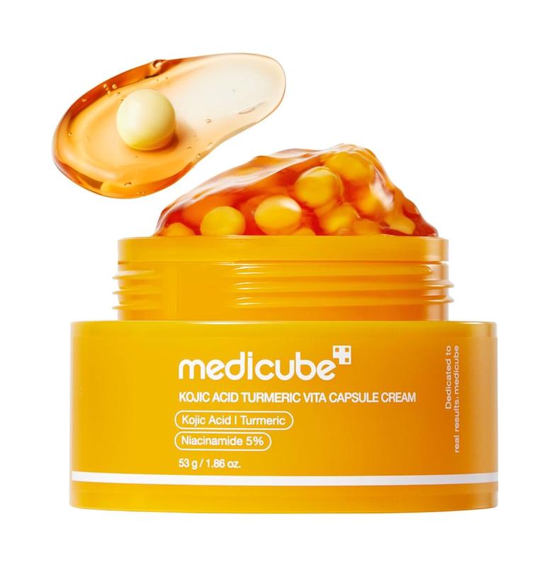 کرم کپسولی روشن کننده و ضد لک کوجیک اسید مدی کیوب Medicube 