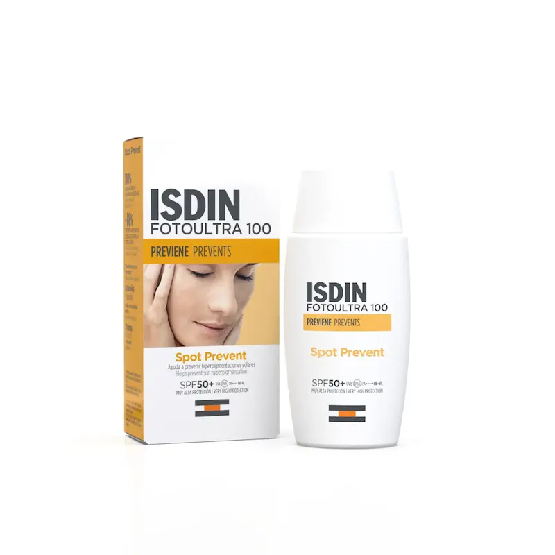 ضد آفتاب بیرنگ ضد لک ایزدین Isdin مدل Spot prevent 