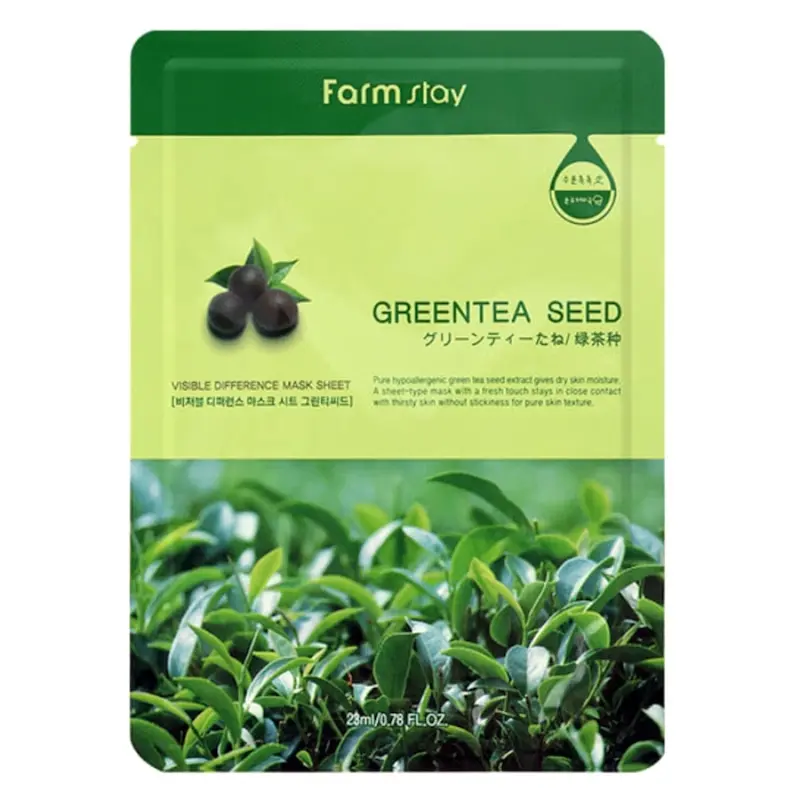 ماسک ورقه ای چای سبز فارم استی