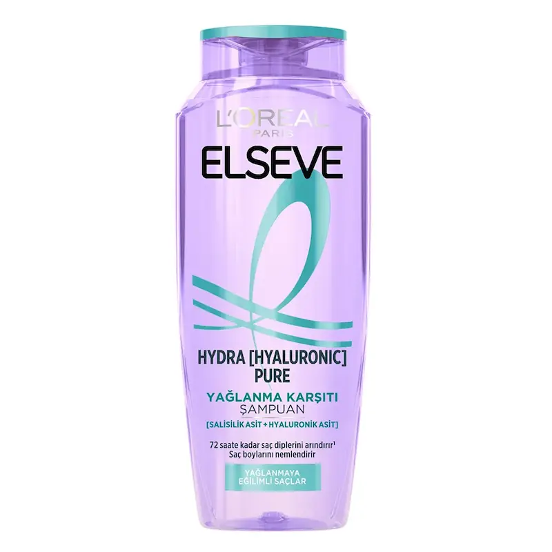 شامپو لورال Loreal Elseve بنفش برای موهای چرب