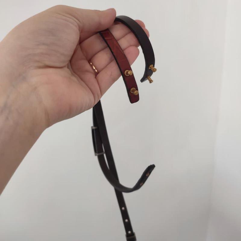دستبند چرم مردانه دورپیچ مچ 