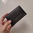 باکس چوبی کیف پول و جاکارتی مردانه مشکی 