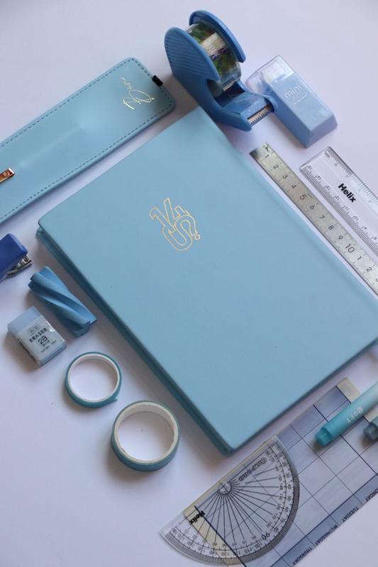  ?140 Blue + جامدادی
