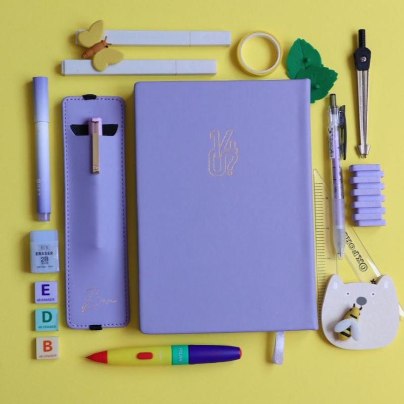  ?140 Purple + جامدادی