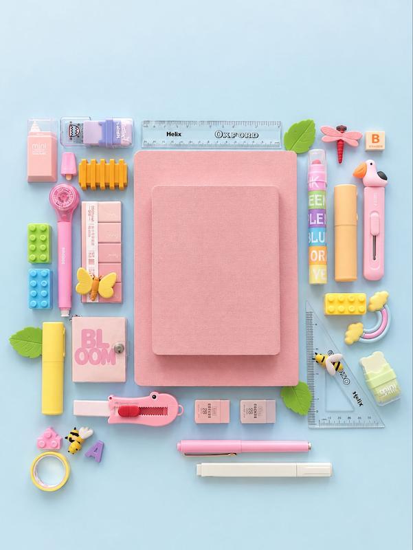 دفتر چرمی Pink